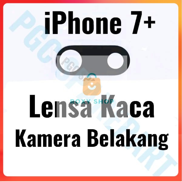 Original Ring Kaca Lensa Kamera Belakang iPhone 7+ / iPhone 7 Plus