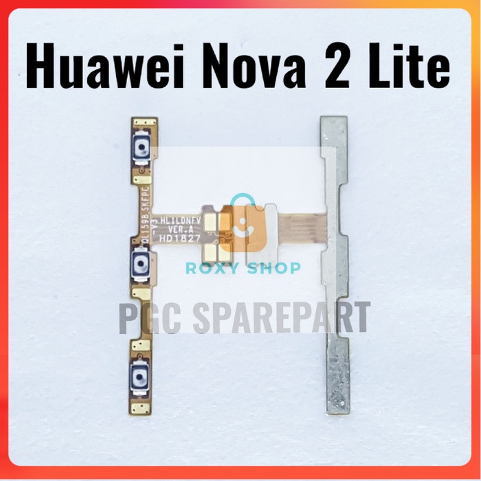 Original Flexible Konektor Volume Power On Off Huawei Nova 2 Lite