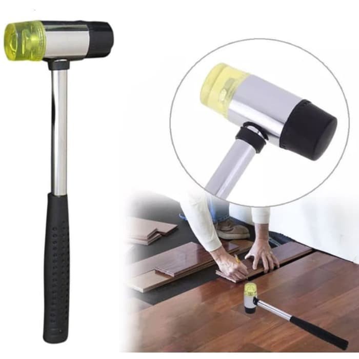 Palu karet Mini Rubber Hammer Soft Palu Lantai Keramik Granit Parket