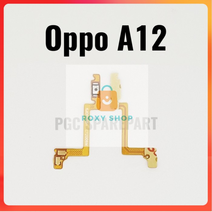 Original Flexible Power On Off Oppo A12