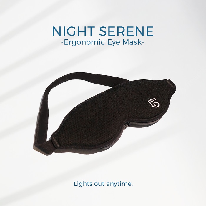 New Penutup Mata Tidur Premium - Night Serene (Kwala Official)