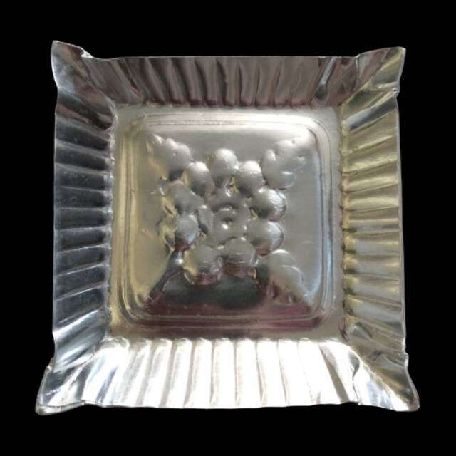 100 PCS PIRING KERTAS KUE TART PERSEGI