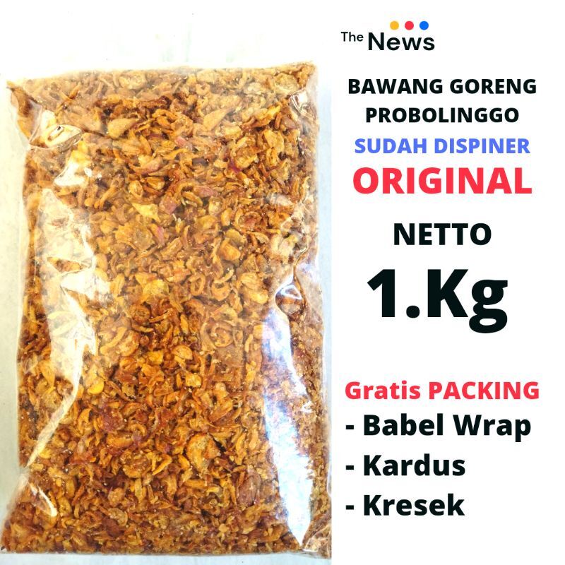 

BAWANG BRAMBANG GORENG ORIGINAL 1 KG SUPER