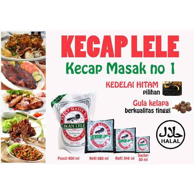 12 SACHET KECAP MANIS KECAP LELE//COD//FREONGKIR
