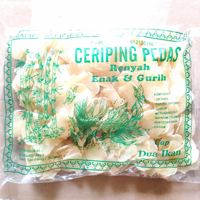 

Ceriping Pedas Medan 200gr Kerupuk Singkong Criping krupuk Nasi Uduk