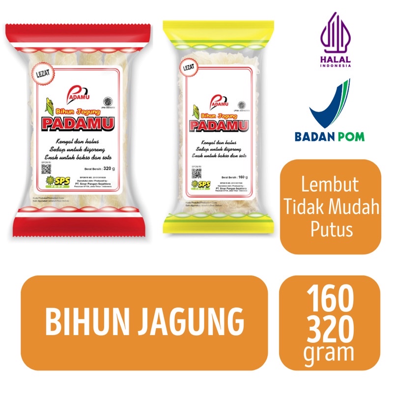 

Bihun Jagung Padamu [160-320 g]