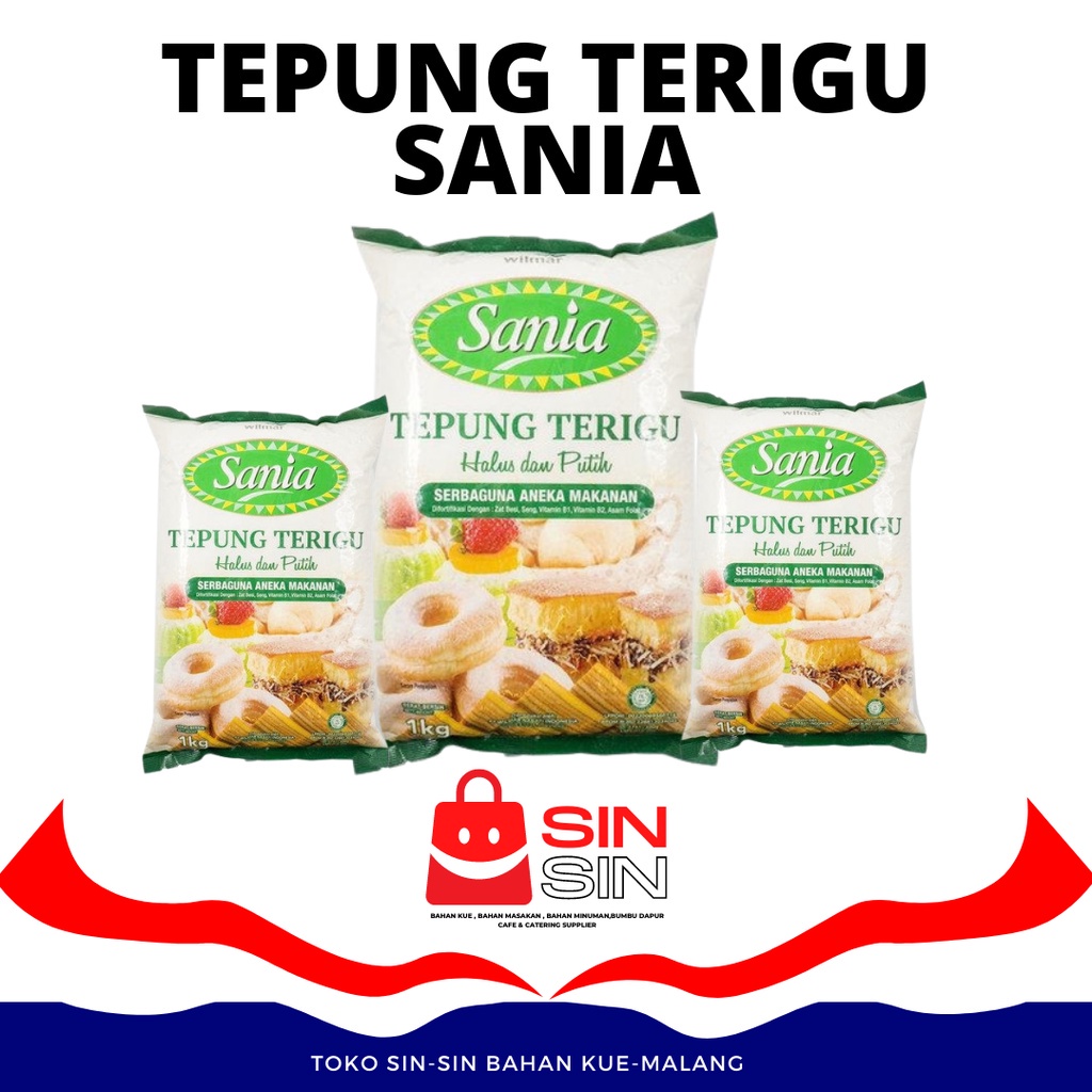 

Tepung Terigu Kemasan Sania 1kg