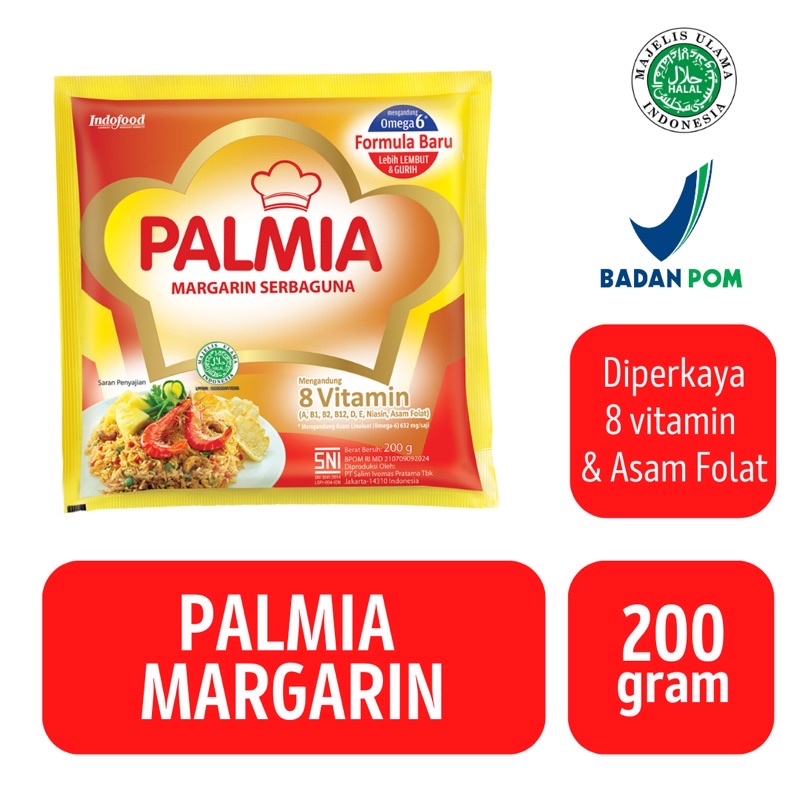 

Palmia Margarin Serbaguna [200gram]