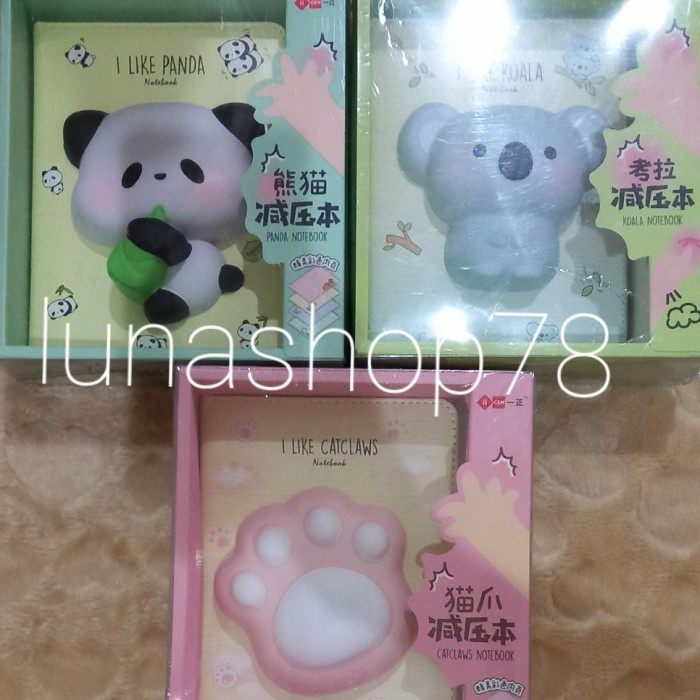 

Notebook diari diary squishy