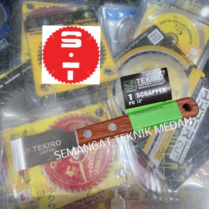 

PISAU SCRAPPER KEROKAN SCRAP SKRAP PAHAT TOOLS 7,5 7.5" 19CM TEKIRO