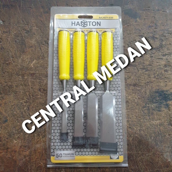 

TATAH PAHAT KAYU WOOD CHISEL SET 4PCS 4 PCS HASSTON 4571-030