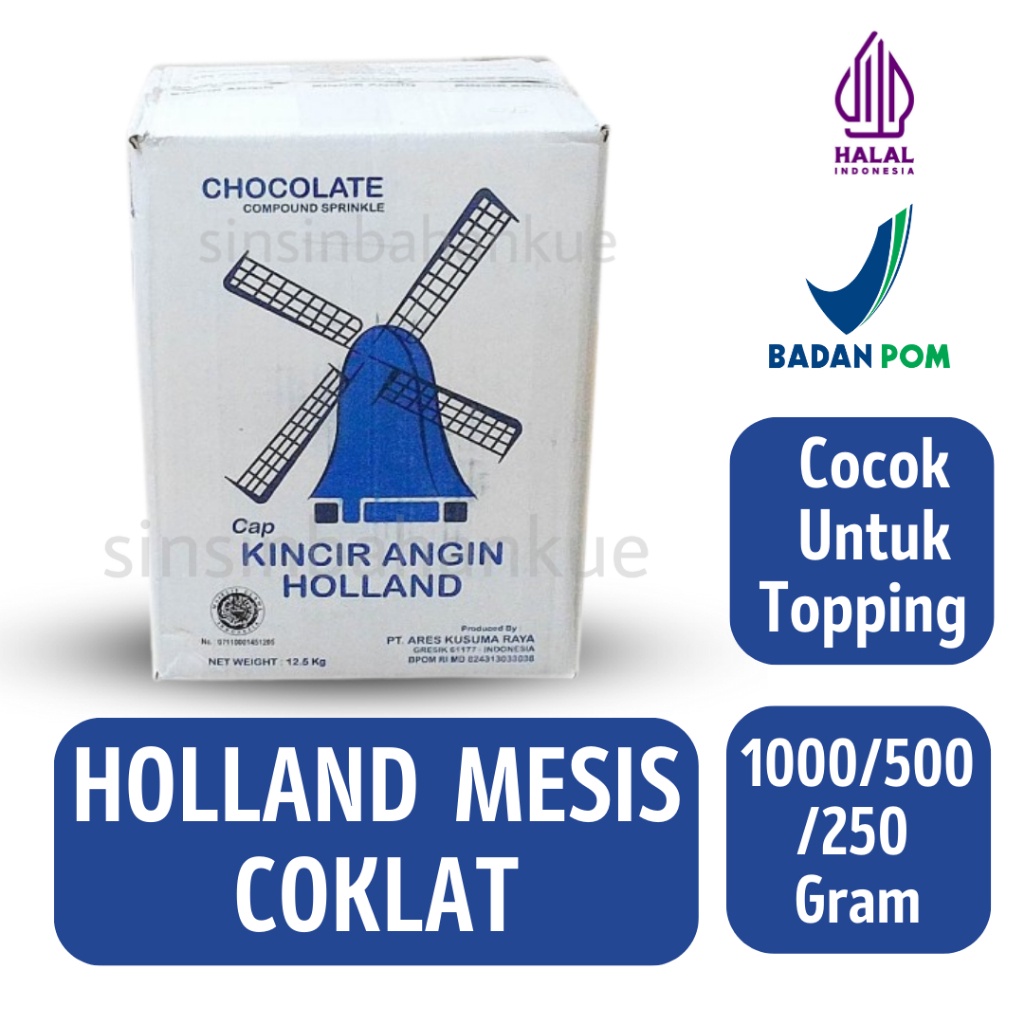 

Meses Coklat Cap Kincir Angin Holand Kemasan Repack