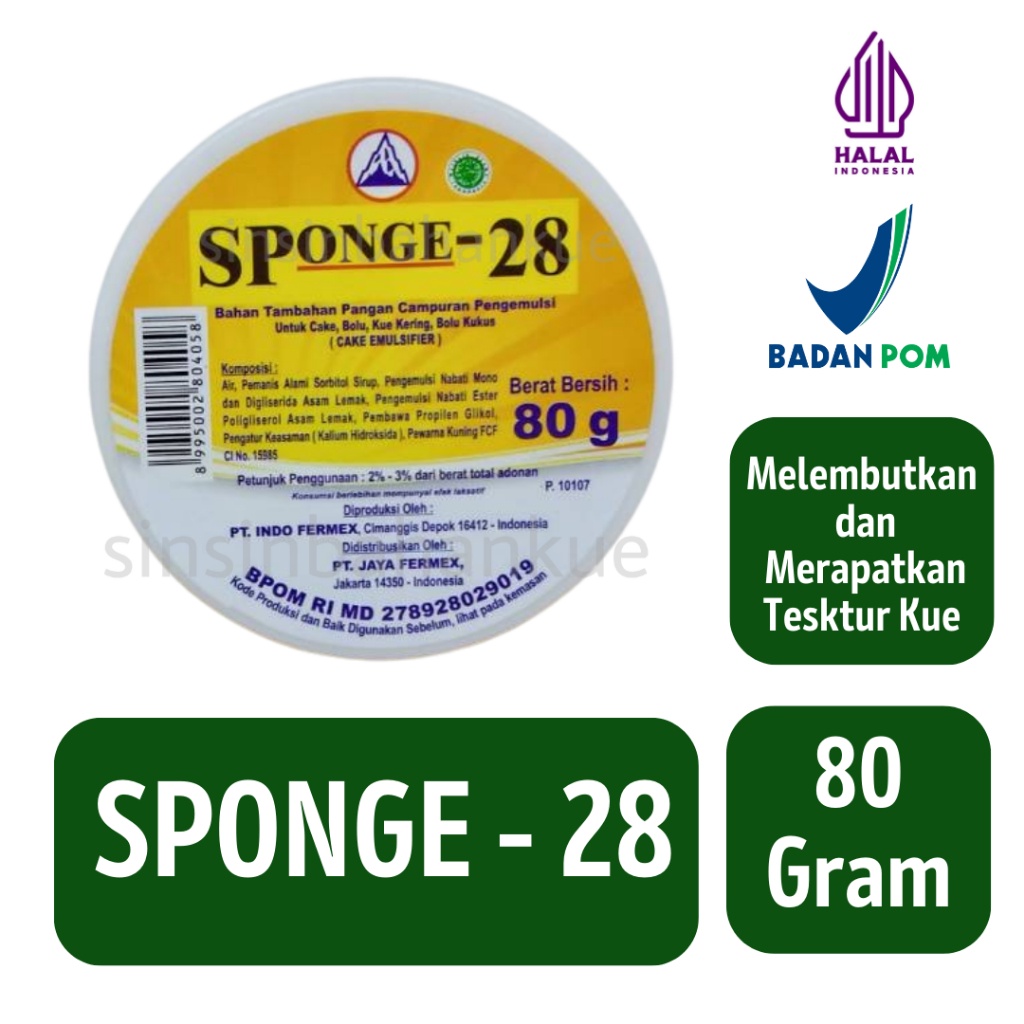 

Sponge 28 [80 Gram]