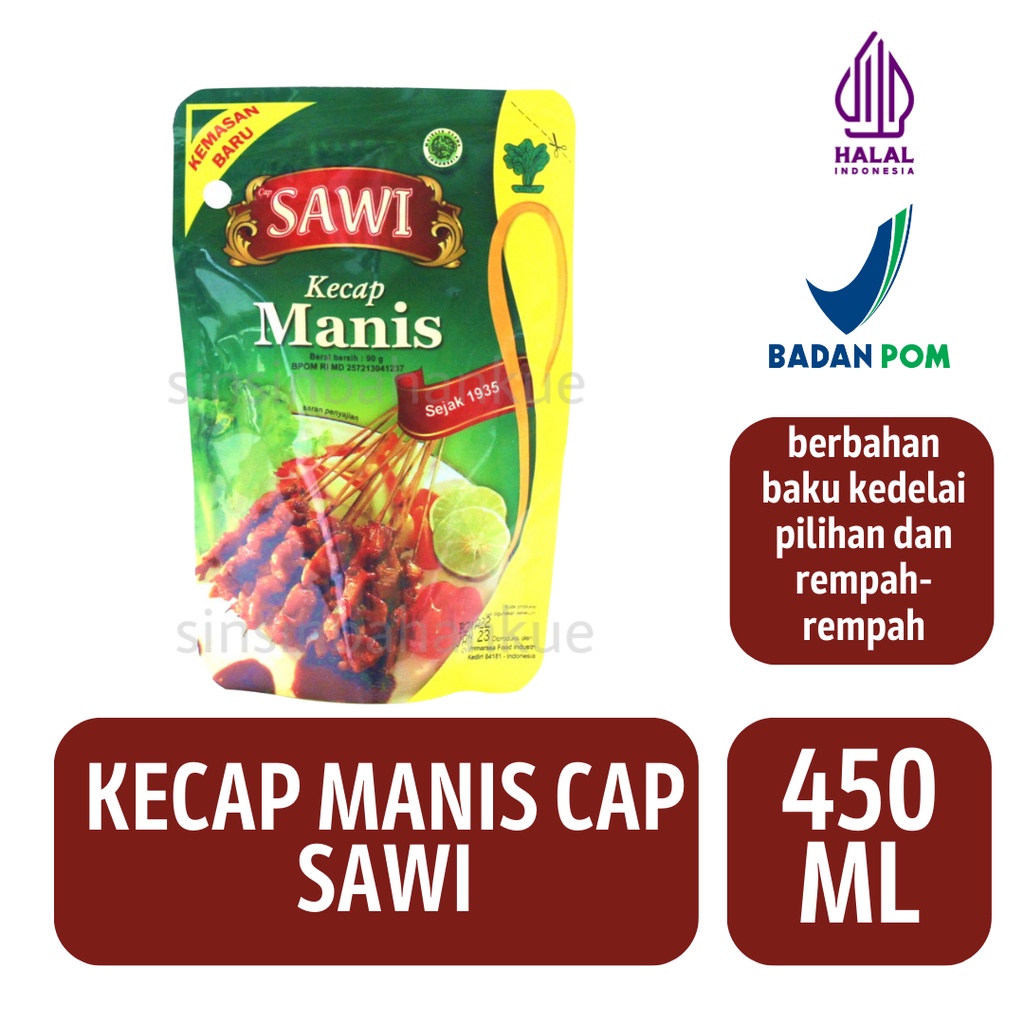 

Kecap Manis Cap Sawi [450 ML]