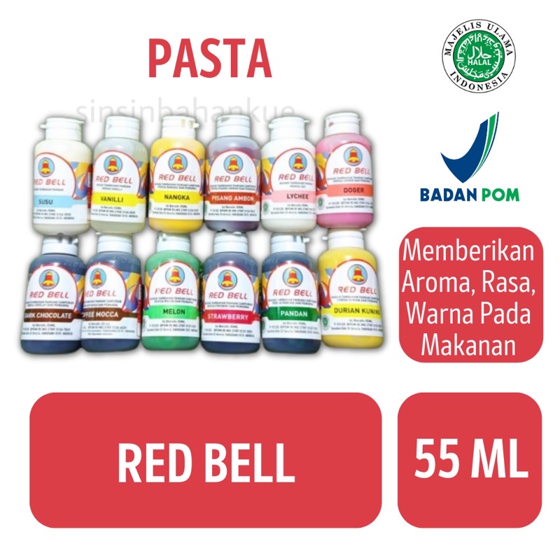 

RedBell Pasta Pewarna [55ml]