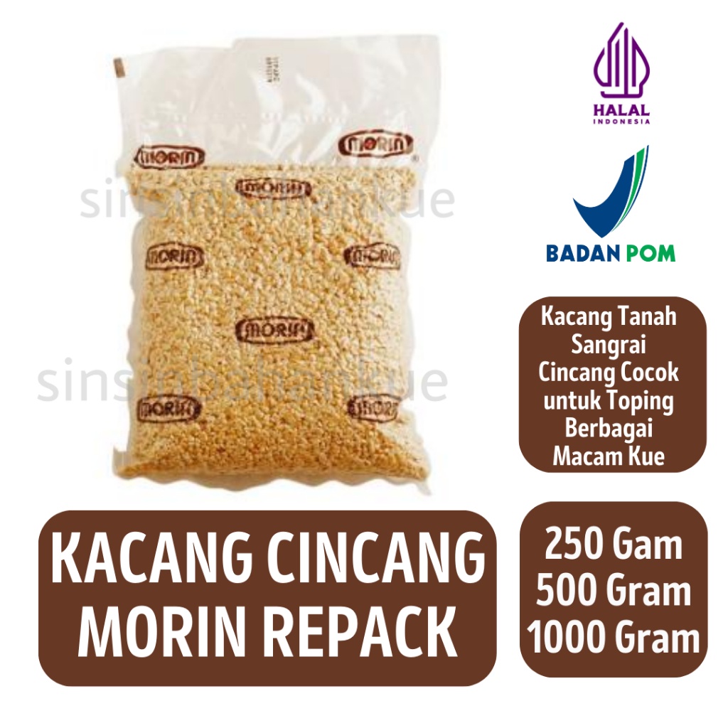 

Kacang Cincang Morin Kemasan Repack