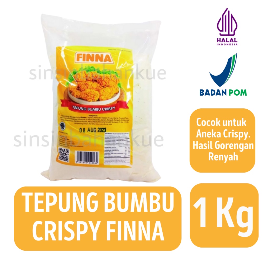 

Tepung Bumbu Krispi Finna [1Kg]