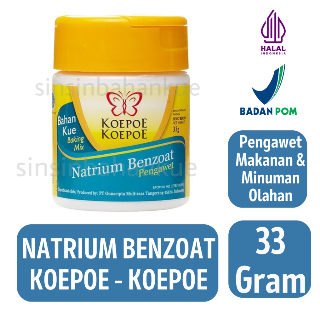 

Natrium Benzoat Pengawet Koepoe-Koepoe [33 Gram]