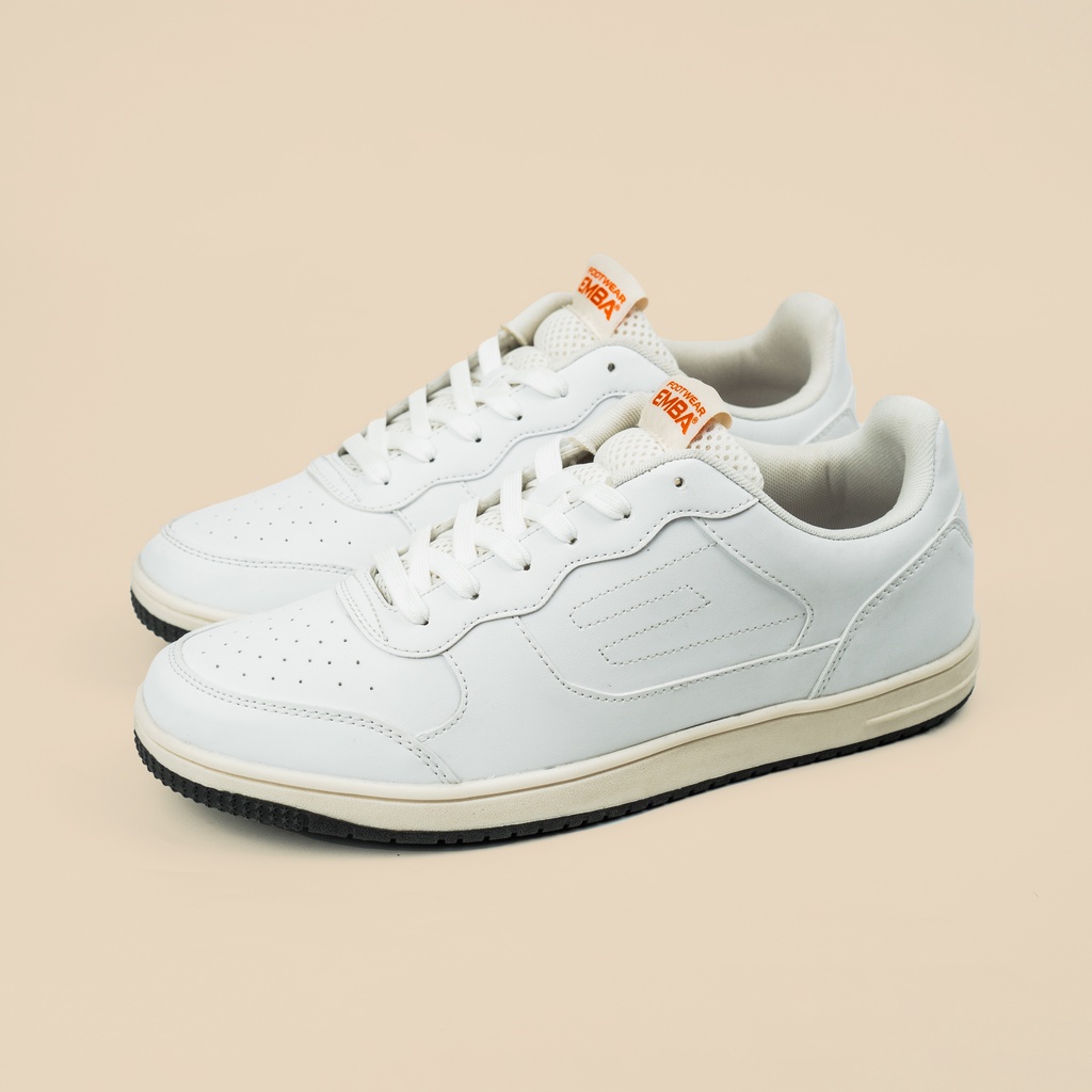 Emba Footwear - Sepatu Sneakers Shuffle White