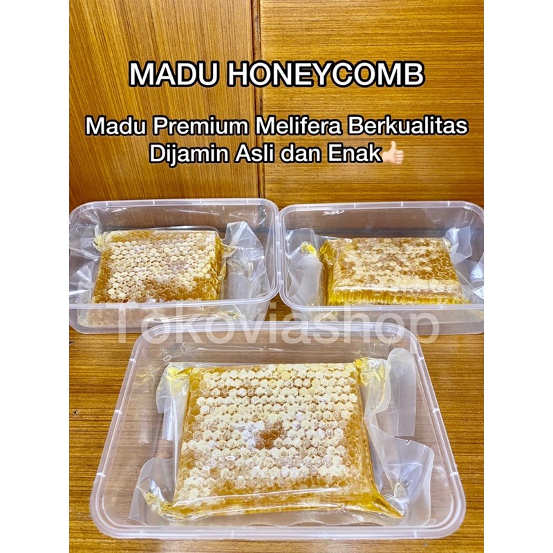 

Madu Premium Asli Melifera 100% Honeycomb Enak