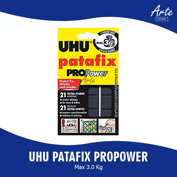 

Lem Tempel - UHU Patafix PRO Power