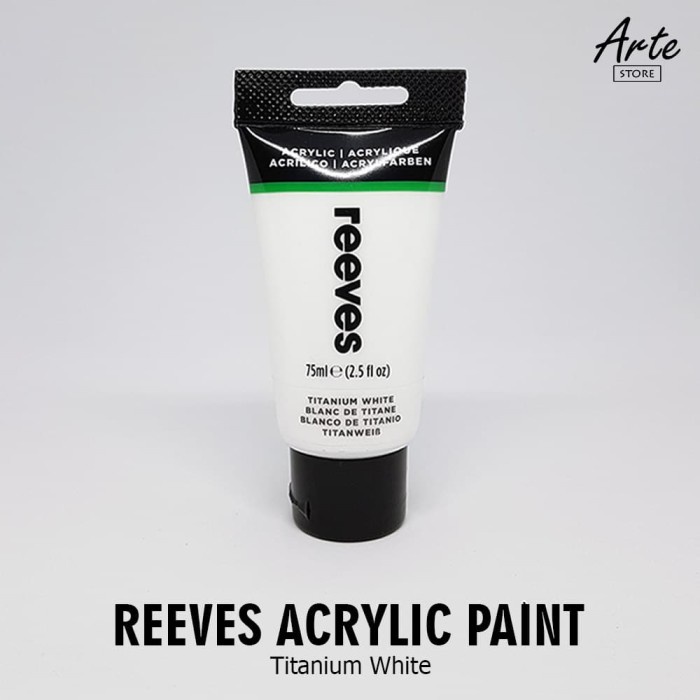 

Cat Acrylic Reeves Titanium White 75ml