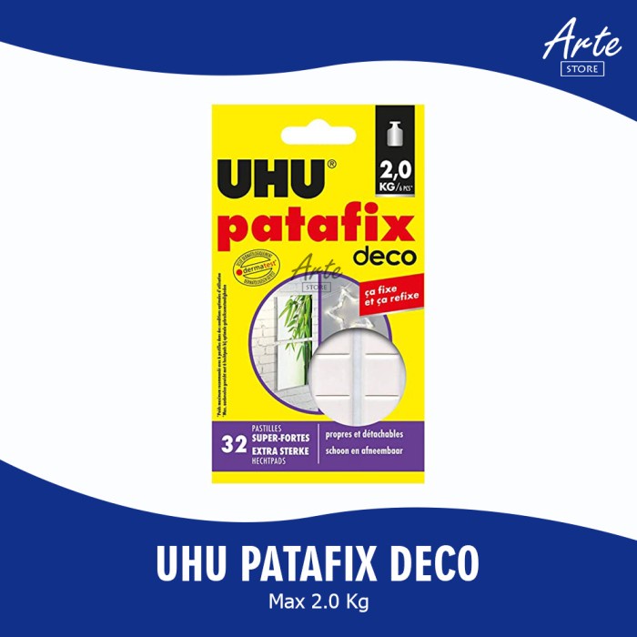 

Lem Tempel - UHU Patafix Home Deco