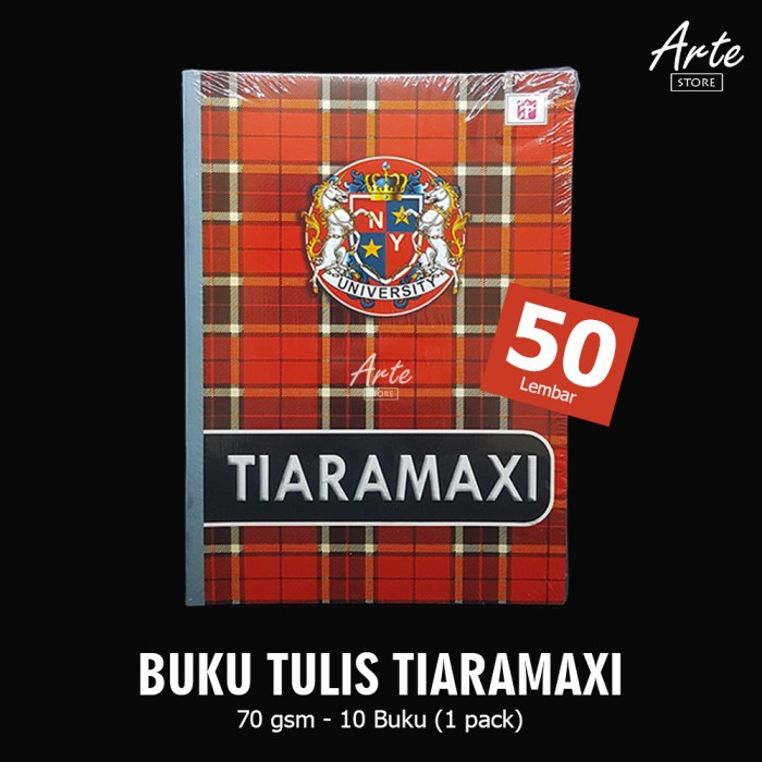 

Buku Tulis Campus Tiara Maxi isi 10 Buku - 38 Lembar