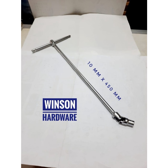 ✨Murah✨ -Kunci T Sok Fleksibel 10mm x 450mm - Flexible Sock T 10 mm x 450 mm