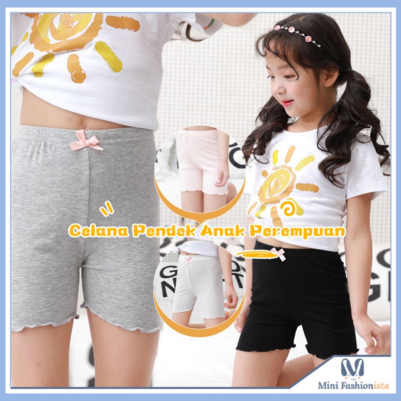 celana dalam anak perempuan anak perempuan Celana Pendek Short Anak Perempuan  3-12 tahun