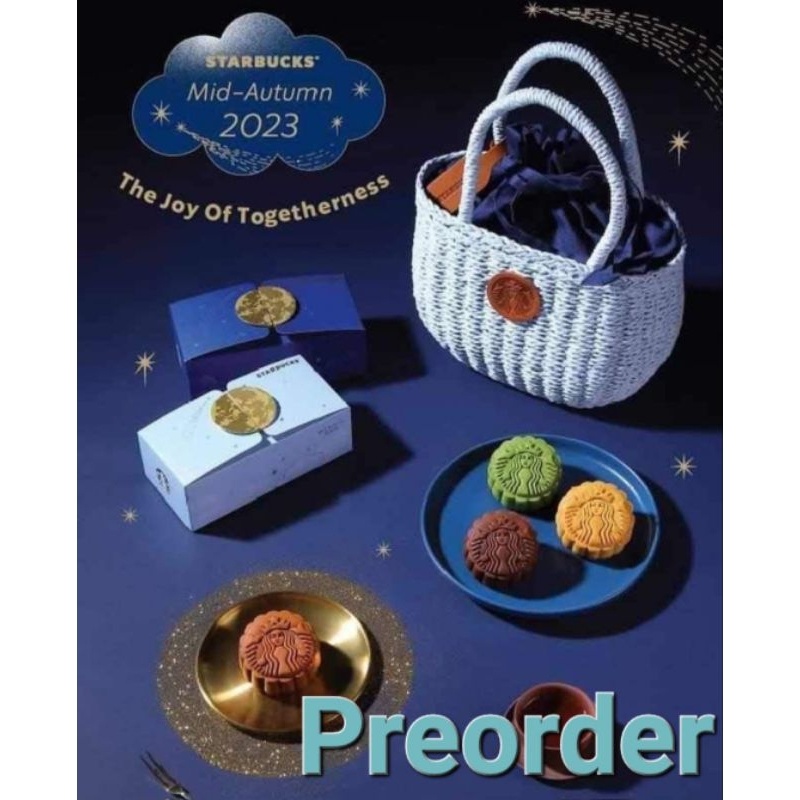 

Preorder Starbucks Mid Autumn Mooncake Set 2023