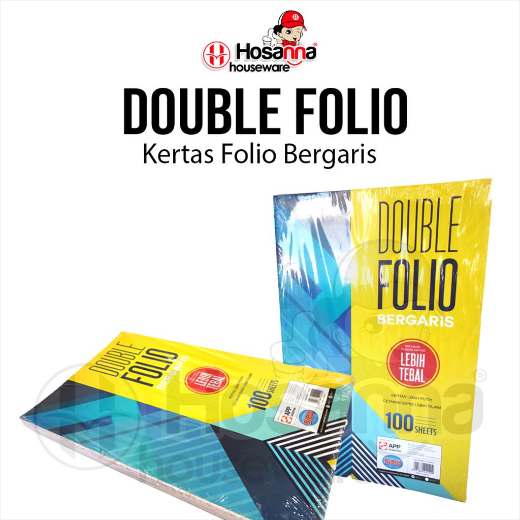 

Kertas Double Folio Bergaris Sidu Sinar Dunia 100 Lembar Tebal