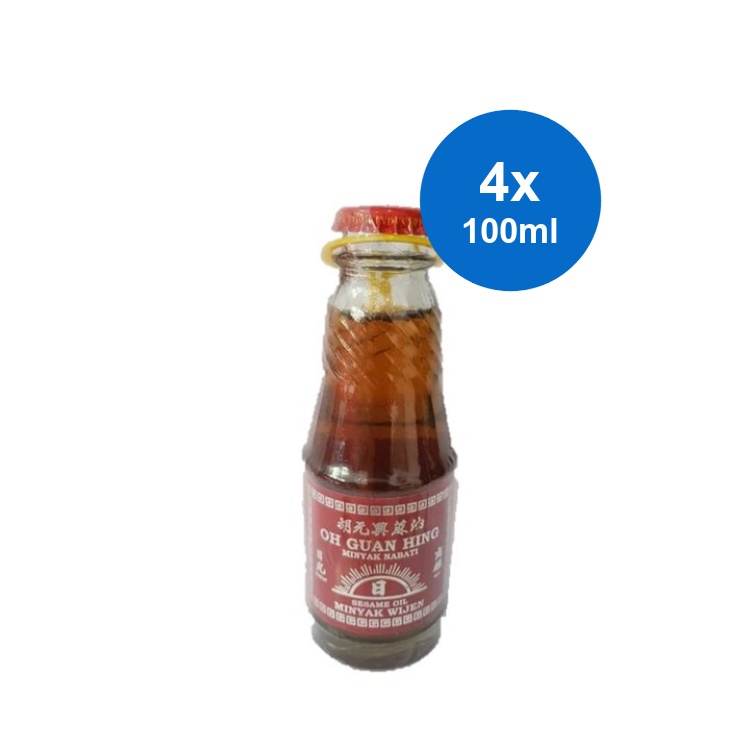 

Oh Guan Hing Minyak Wijen 4 x 100 ml