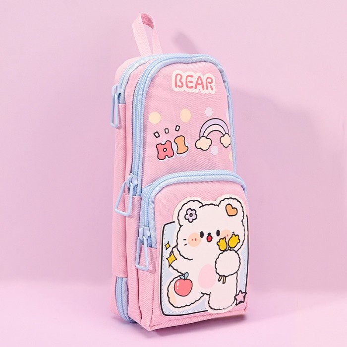 

Kotak Pensil Pencil Case Anak Perempuan 3 Lapis Gambar Be