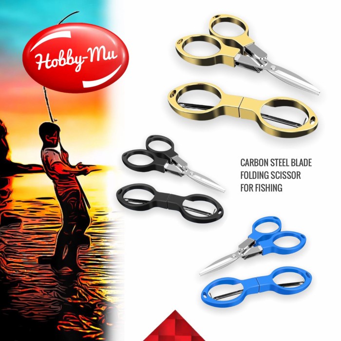 

Gunting Lipat Sub Line Ukuran Kecil Untuk Memancing - Hitam