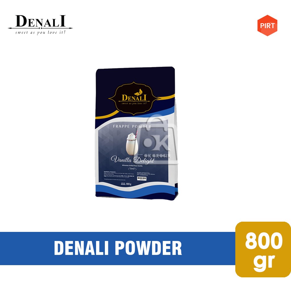 

Minuman Bubuk Denali Vanilla Delight / Powder Vaniila (800 gr)