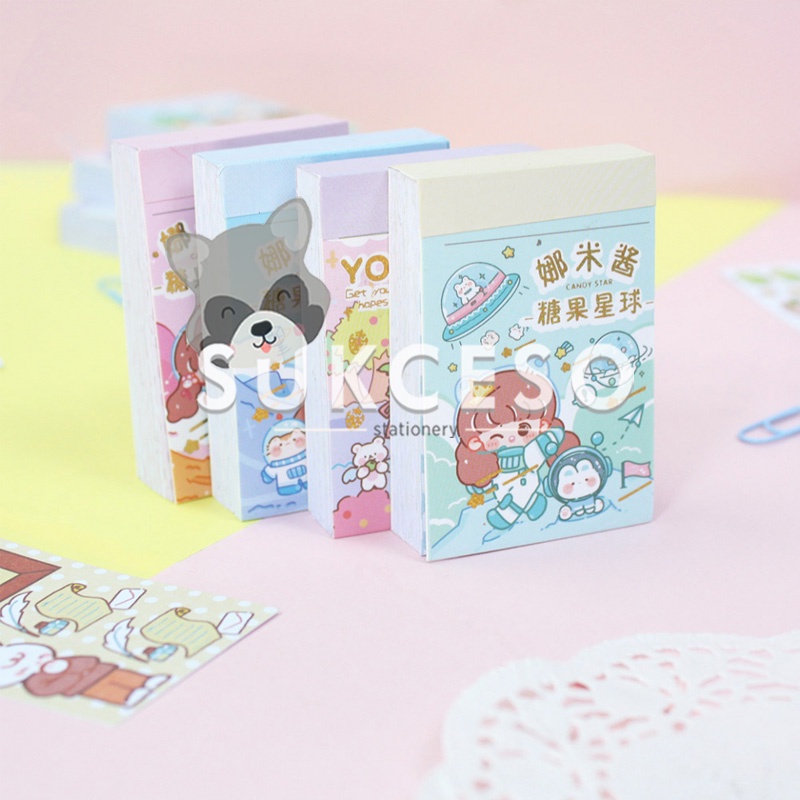 

Yoyo Candy Star Mini Sticker Book Sticker Mini Book Gambar Lucu