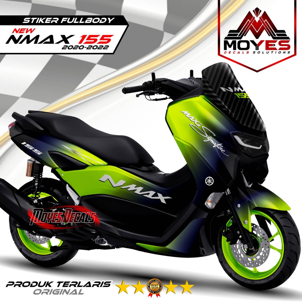 TERLARIS... Decal Nmax New Fullbody Bunglon / Stiker Fullbody Nmax new 155 2020 2021 2022 2023