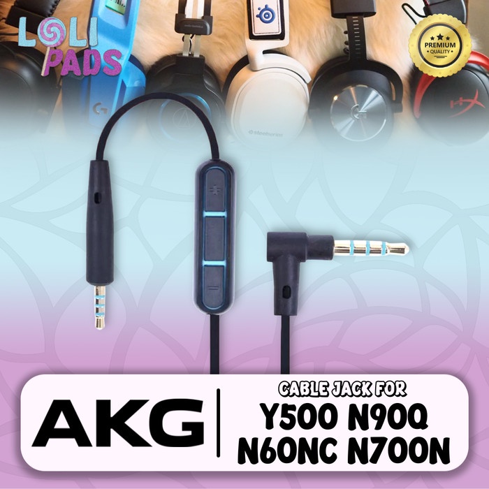 Cable Jack Aux Microphone Audio Headphone Akg Y500 N90Q N60NC N700N