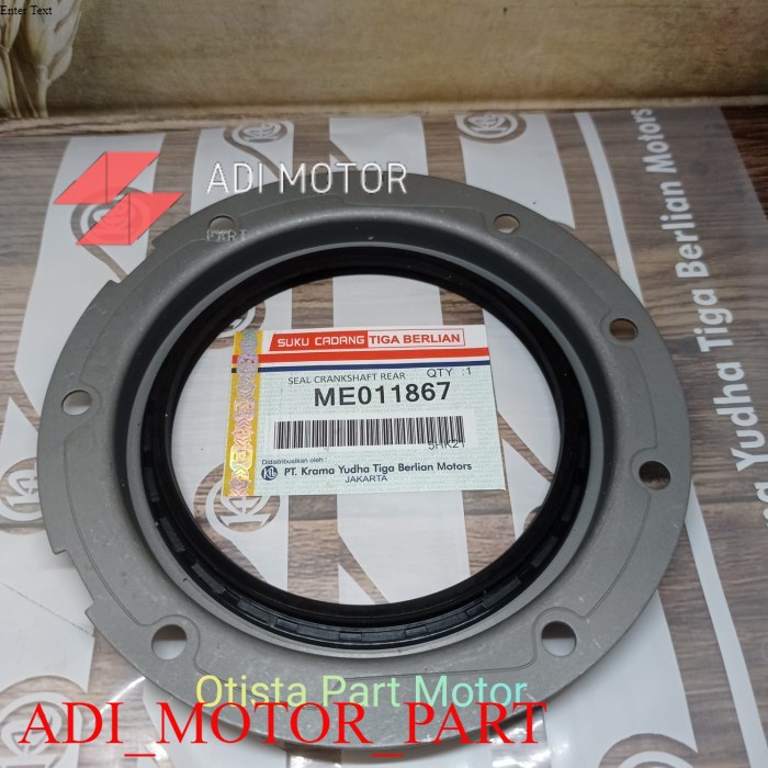 OIL SEAL CRANKSHAFT REAR KRUK AS BELAKANG PER PS120 PS 120 ME011867