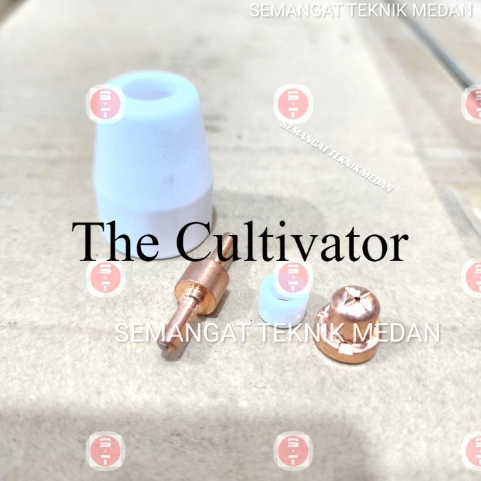 Terbaik 4PCS CUT40 P40 NOZZLE ELEKTRODA PANJANG MATA PLASMA TIP SET CUT P 40 MKO409