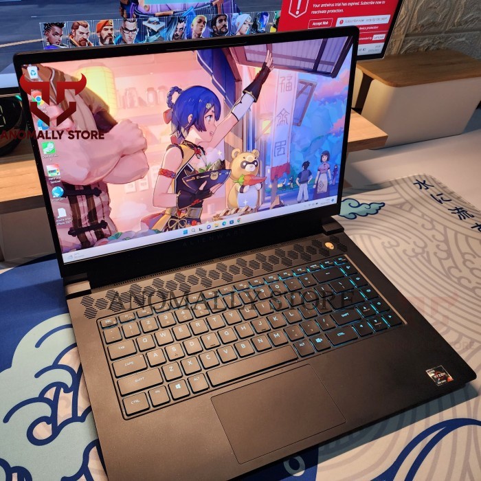 Dell Alienware M15-R5 Ryzen 9-5980HX RTX 3070 Ram 64Gb Ssd 1Tb Fullset