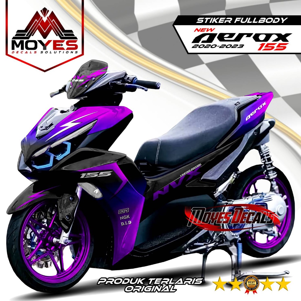 TERBARU Decal Aerox New 155 Connected Keyless 2021 2022 2023 Fullbody