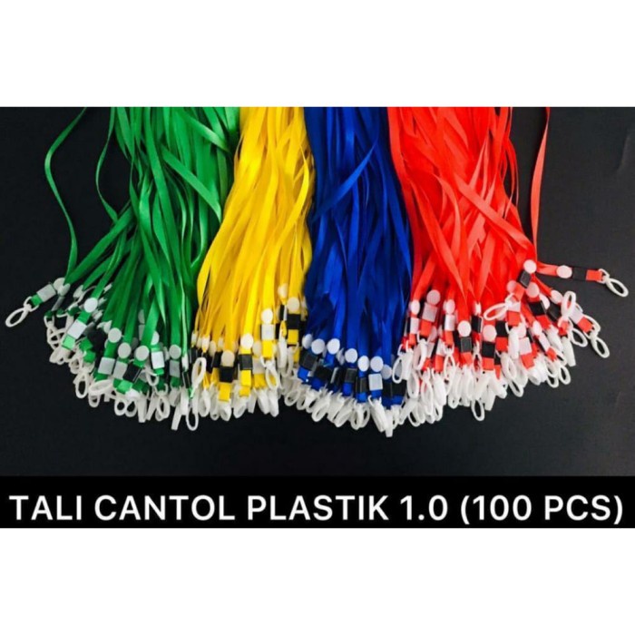 

KALUNG TALI LANYARD ID CARD / TALI NAME TAG CANTOL ISI 1 PCS