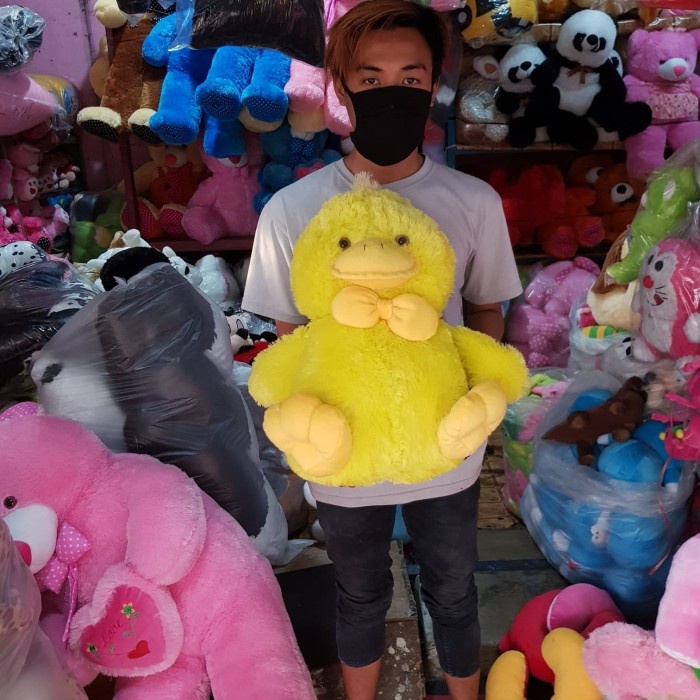 FOTO ASLI REAL PICT FTO ASLI BONEKA ENTOK ENTOG BEBEK ITIK AYAM ANGSA KUNING JUMBO BESAR