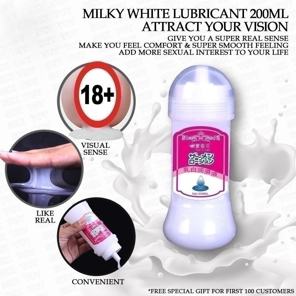 ORI IMPORT Semen Lubricant Gel / Pelumas Sex / Pelumas Seks Pria & Wanita 200ml