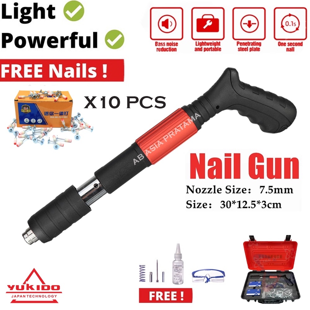 SPT.88 BONUS 10 PCS MATA Alat Mesin Tembak Paku Beton Fastening Gun Ramset Gun boset