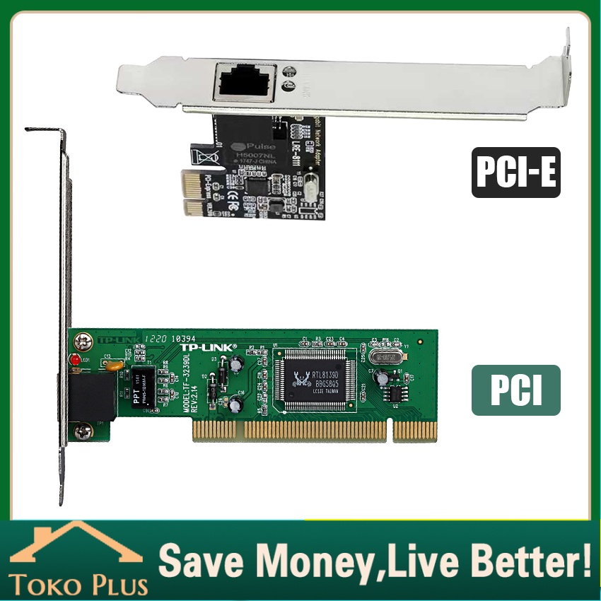 PCI-E Gigabite network Adapter / PCI Express Lan CARD GIGABIT / PCI Lan Jaringan / PCI Lan Express