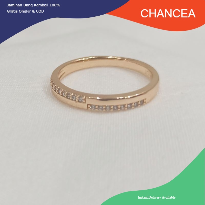 CINCIN XUPING REMAJA LAPIS EMAS PERMATA