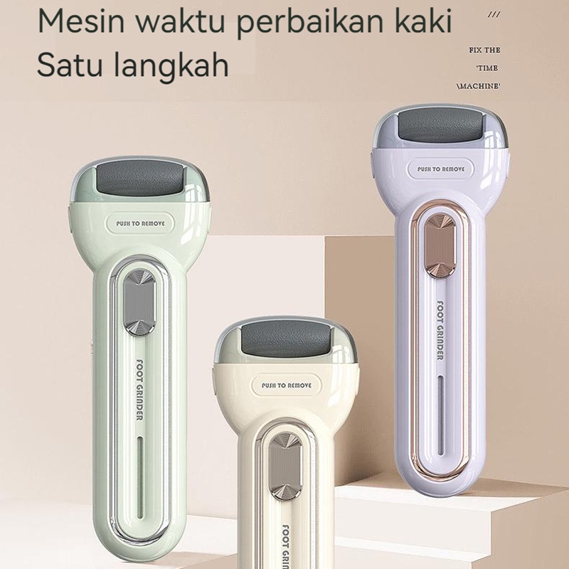 MOMODA  Penghalus Kaki Elektrik Perawatan kaki Portable Foot File Grinder Alat penghalus tumit kaki elektrik penghilang kapalan Alat
